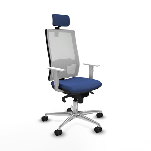 Silla de Oficina Piqueras y Crespo 4B086N2 Azul marino