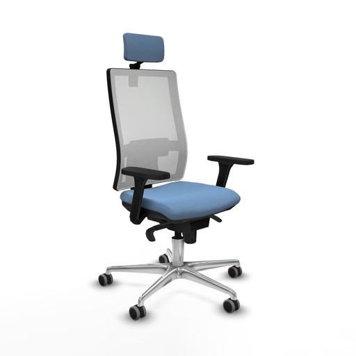Silla de Oficina Piqueras y Crespo 3D086G2 Azul cielo