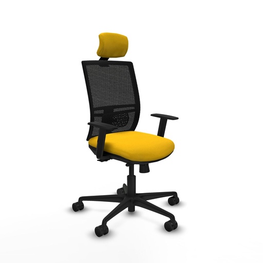 Silla de Oficina Piqueras y Crespo 1D036N2 Amarillo