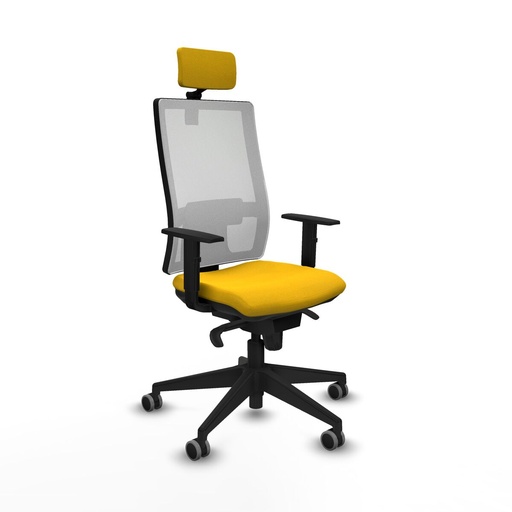 Silla de Oficina Piqueras y Crespo 1D066G2 Amarillo