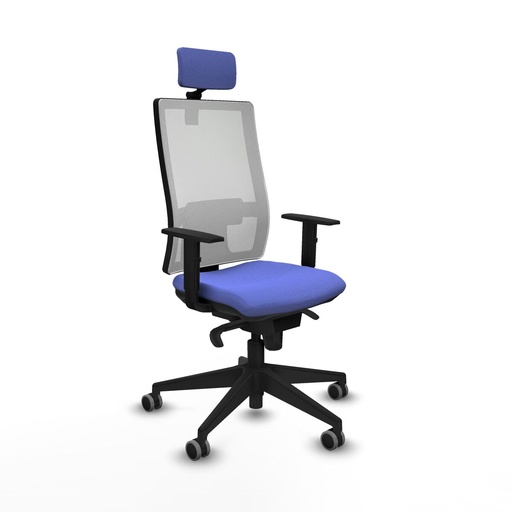Silla de Oficina Piqueras y Crespo 1D066G2 Azul claro