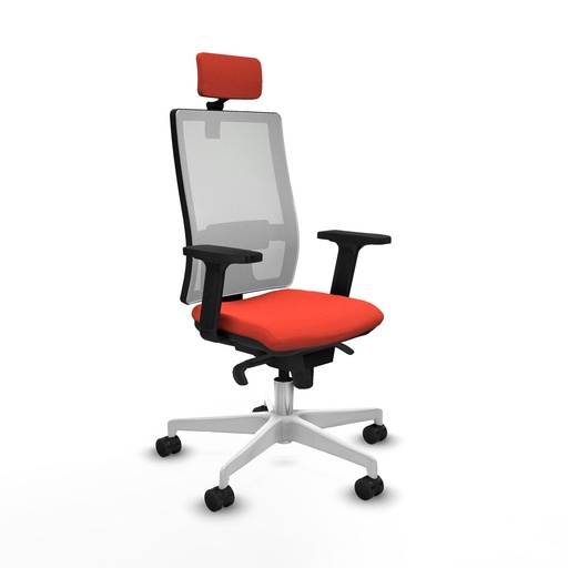 Silla de Oficina Piqueras y Crespo 2D026N2 Naranja Oscuro