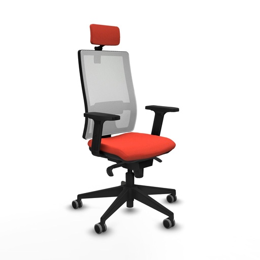 Silla de Oficina Piqueras y Crespo 2D066G2 Naranja Oscuro