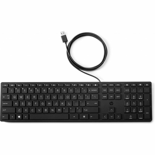 Teclado HP 9SR37AA Negro Qwerty Español QWERTY Qwerty UK