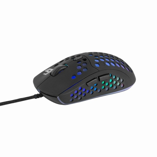 Ratón GEMBIRD MUSG-RAGNAR-RX400 Negro Multicolor 10000 dpi