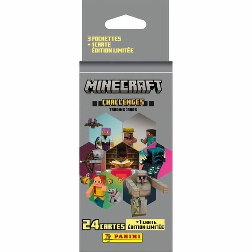 Pack de cromos Panini Minecraft TC 4