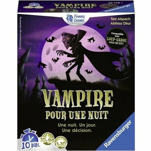 Juego de Mesa Ravensburger Vampiro por una noche