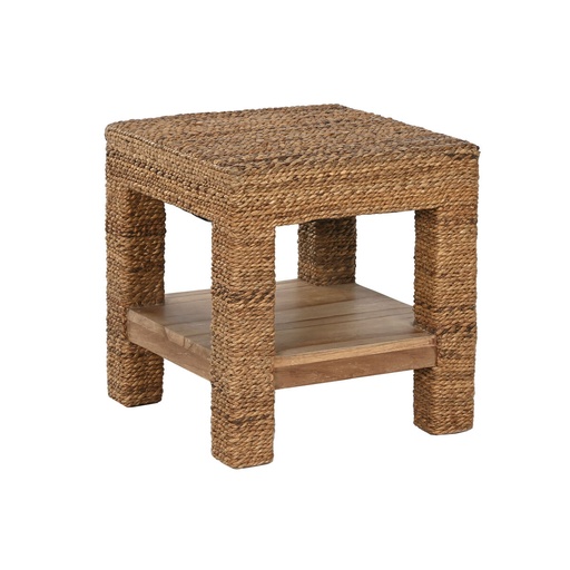Mesa auxiliar Home ESPRIT Natural 40 x 40 x 40 cm