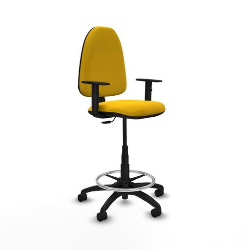 Office Chair Piqueras y Crespo B1D01RN Yellow
