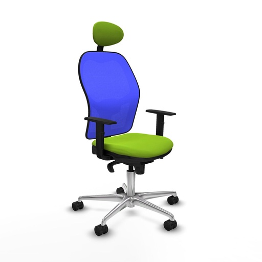 Silla de Oficina con Cabecero Jorquera Piqueras y Crespo 1D086N1 Pistacho