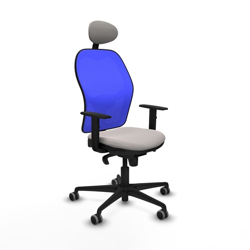 Silla de Oficina con Cabecero Jorquera Piqueras y Crespo 1D036G1 Blanco