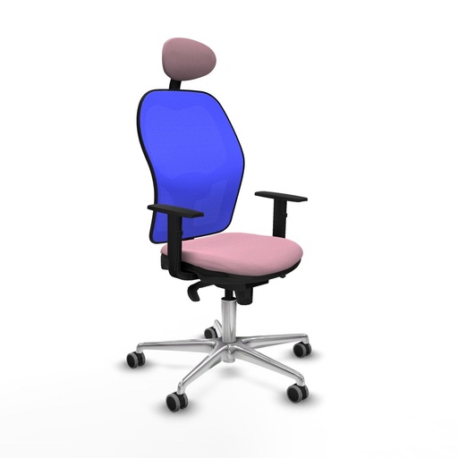 Silla de Oficina con Cabecero Jorquera Piqueras y Crespo 1D086G1 Rosa