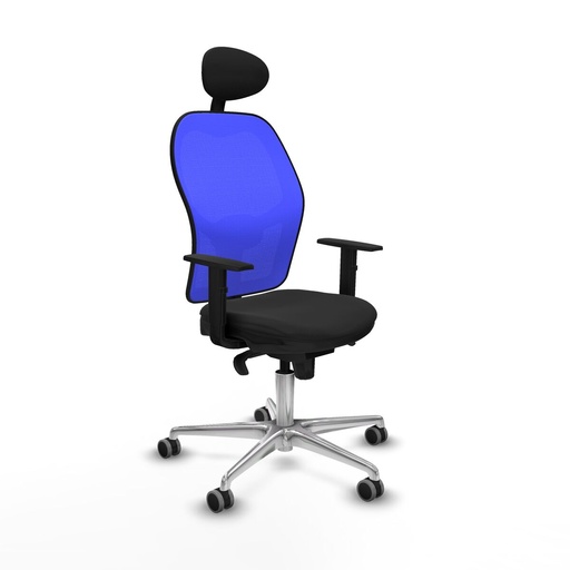 Office Chair with Headrest Jorquera Piqueras y Crespo 1D086G1 Black