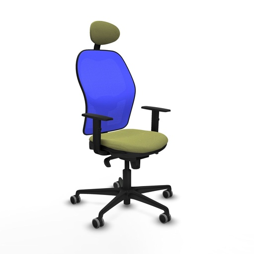 Silla de Oficina con Cabecero Jorquera Piqueras y Crespo 1D036G1 Verde