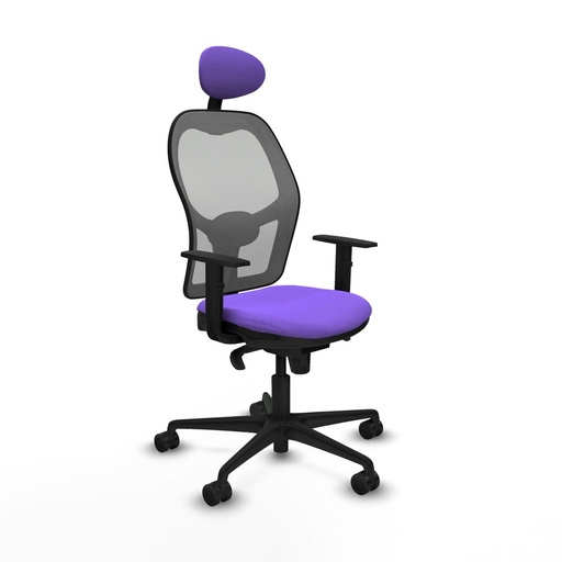 Office Chair with Headrest Jorquera Piqueras y Crespo 1D036N1 Lilac