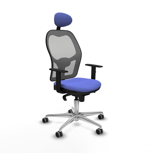 Silla de Oficina con Cabecero Jorquera Piqueras y Crespo 1D086G1 Azul claro