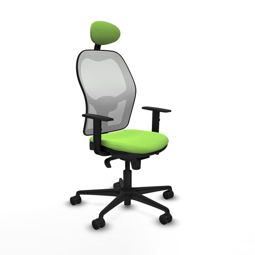 Office Chair with Headrest Jorquera Piqueras y Crespo 1D036N1 Pistachio