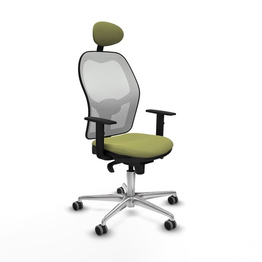 Office Chair with Headrest Jorquera Piqueras y Crespo 1D086G1 Green