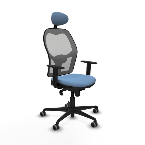Office Chair with Headrest Jorquera Piqueras y Crespo 1D036G1 Sky blue