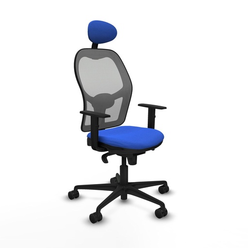 Office Chair with Headrest Jorquera Piqueras y Crespo 1D036N1 Blue