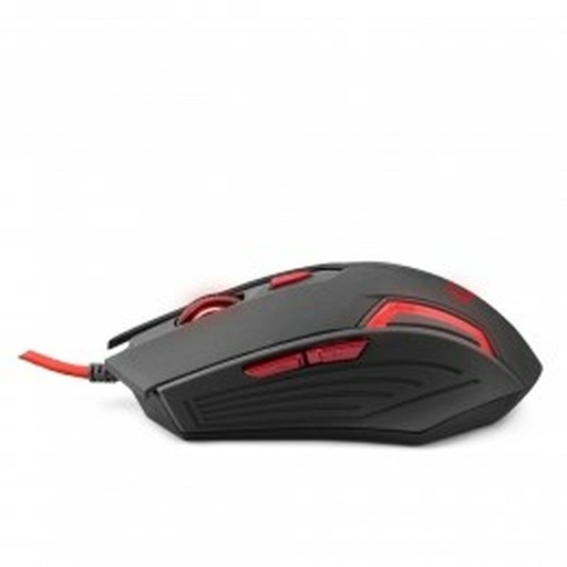 Ratón Esperanza EGM205R Negro Rojo 2400 dpi