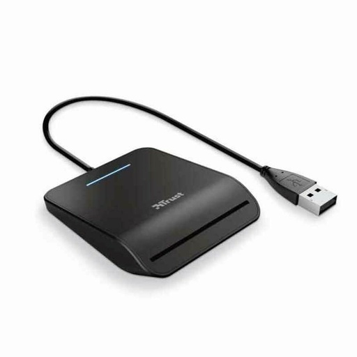 DNI/SIP Card Reader Trust Primo Plug & Play Black 1 m