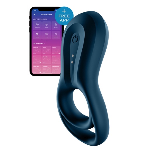 Anillo para el Pene Satisfyer Epic Duo Azul