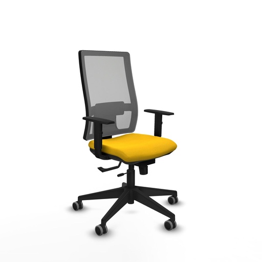 Silla de Oficina Piqueras y Crespo 1D066G0 Amarillo