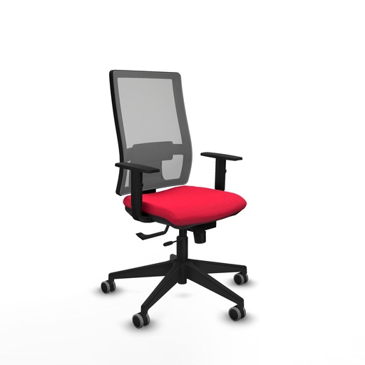 Silla de Oficina Piqueras y Crespo 1D066G0 Rojo