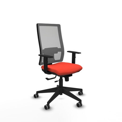 Office Chair Piqueras y Crespo 1D066G0 Dark Orange