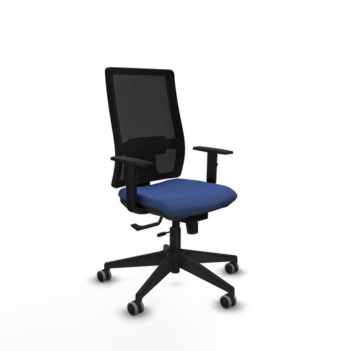 Silla de Oficina Piqueras y Crespo 1D066G0 Azul marino