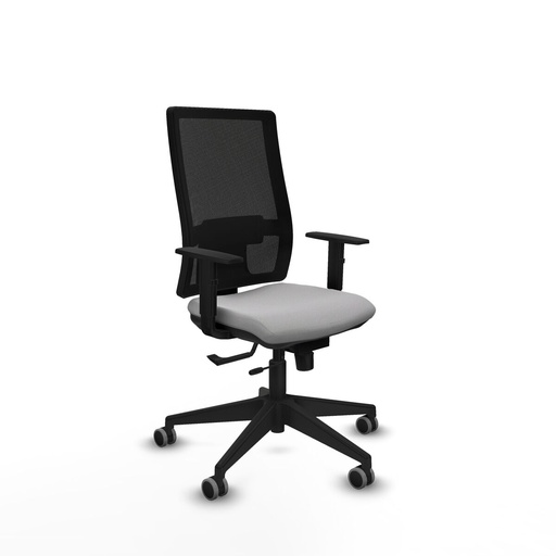 Silla de Oficina Piqueras y Crespo 1D066G0 Gris claro