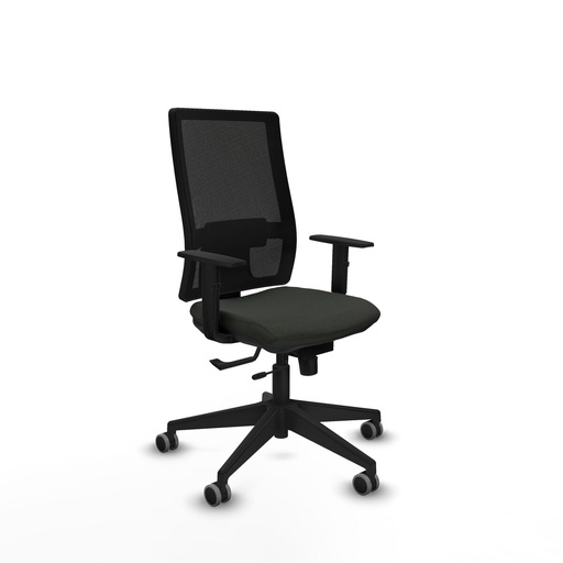 Silla de Oficina Piqueras y Crespo 1D066G0 Negro