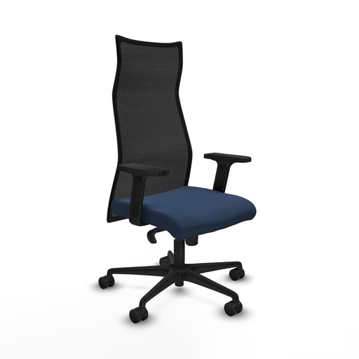 Silla de Oficina Piqueras y Crespo B2D036N Azul marino