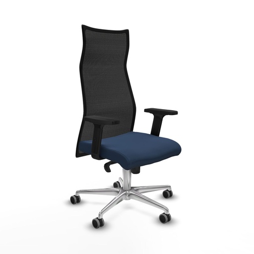 Silla de Oficina Piqueras y Crespo B2D086G Azul marino