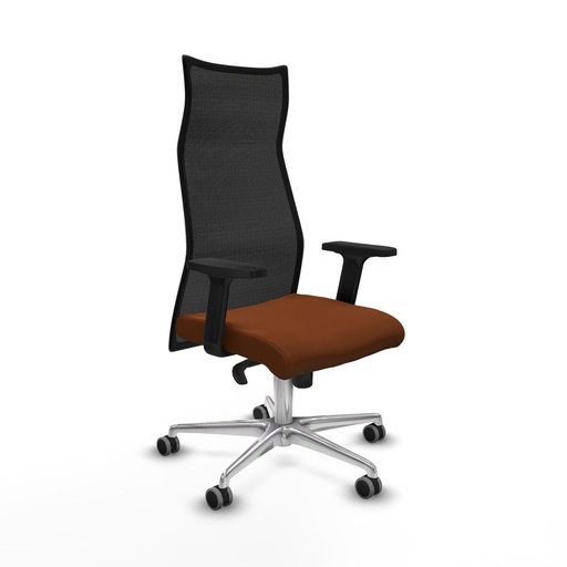 Silla de Oficina Piqueras y Crespo B2D086G Marrón