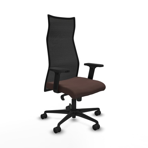 Office Chair Piqueras y Crespo B2D036N Dark brown