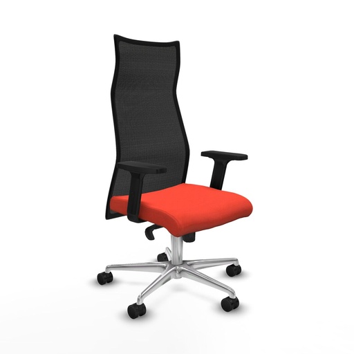 Sillón de Oficina Piqueras y Crespo B2D086N Naranja Oscuro
