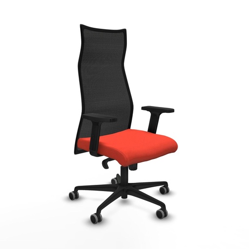Sillón de Oficina Piqueras y Crespo B2D036G Naranja Oscuro
