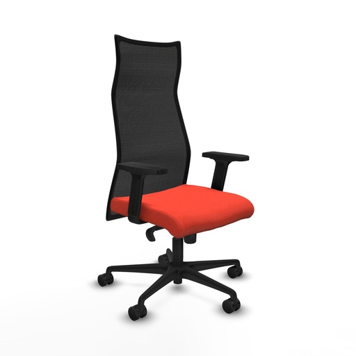 Sillón de Oficina Piqueras y Crespo B2D036N Naranja Oscuro