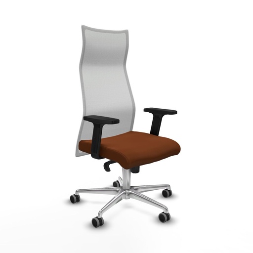 Silla de Oficina Piqueras y Crespo B2D086G Marrón