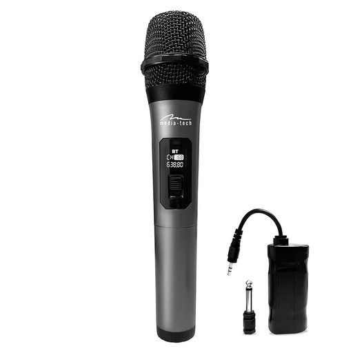 Microphone Media Tech MT398 Black Grey