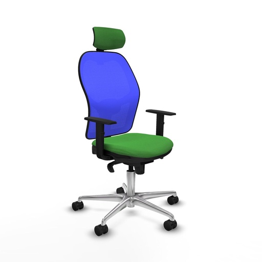 Office Chair with Headrest Piqueras y Crespo 1D086N2 Green