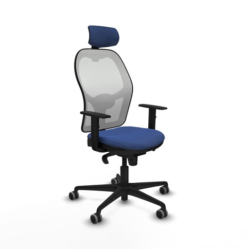 Office Chair with Headrest Piqueras y Crespo 1D036G2 Navy Blue