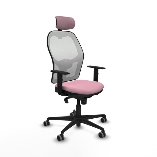 Silla de Oficina con Cabecero Piqueras y Crespo 1D036G2 Rosa