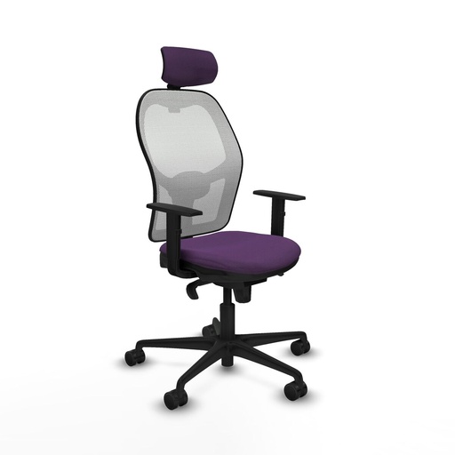 Office Chair with Headrest Piqueras y Crespo 1D036N2 Purple