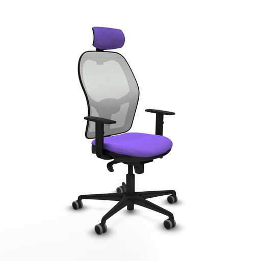 Office Chair with Headrest Piqueras y Crespo 1D036G2 Lilac