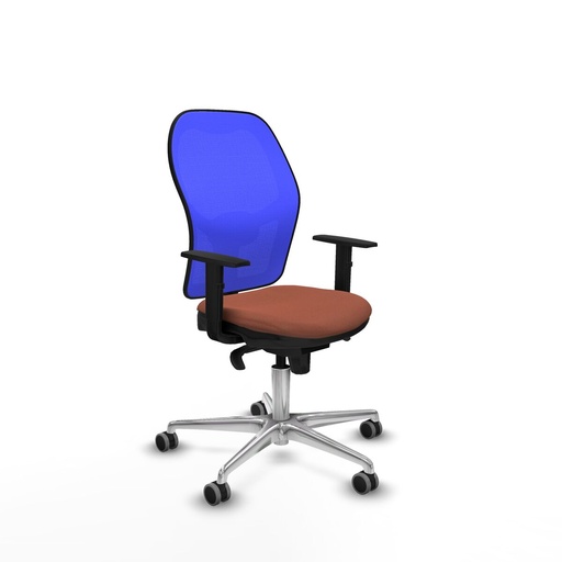 Office Chair Piqueras y Crespo 1D086G0 Blue Brown