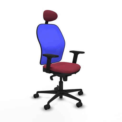 Office Chair Piqueras y Crespo 2D036N1 Maroon