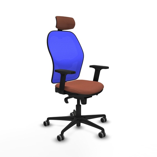 Office Chair Piqueras y Crespo 2D036G2 Blue Brown